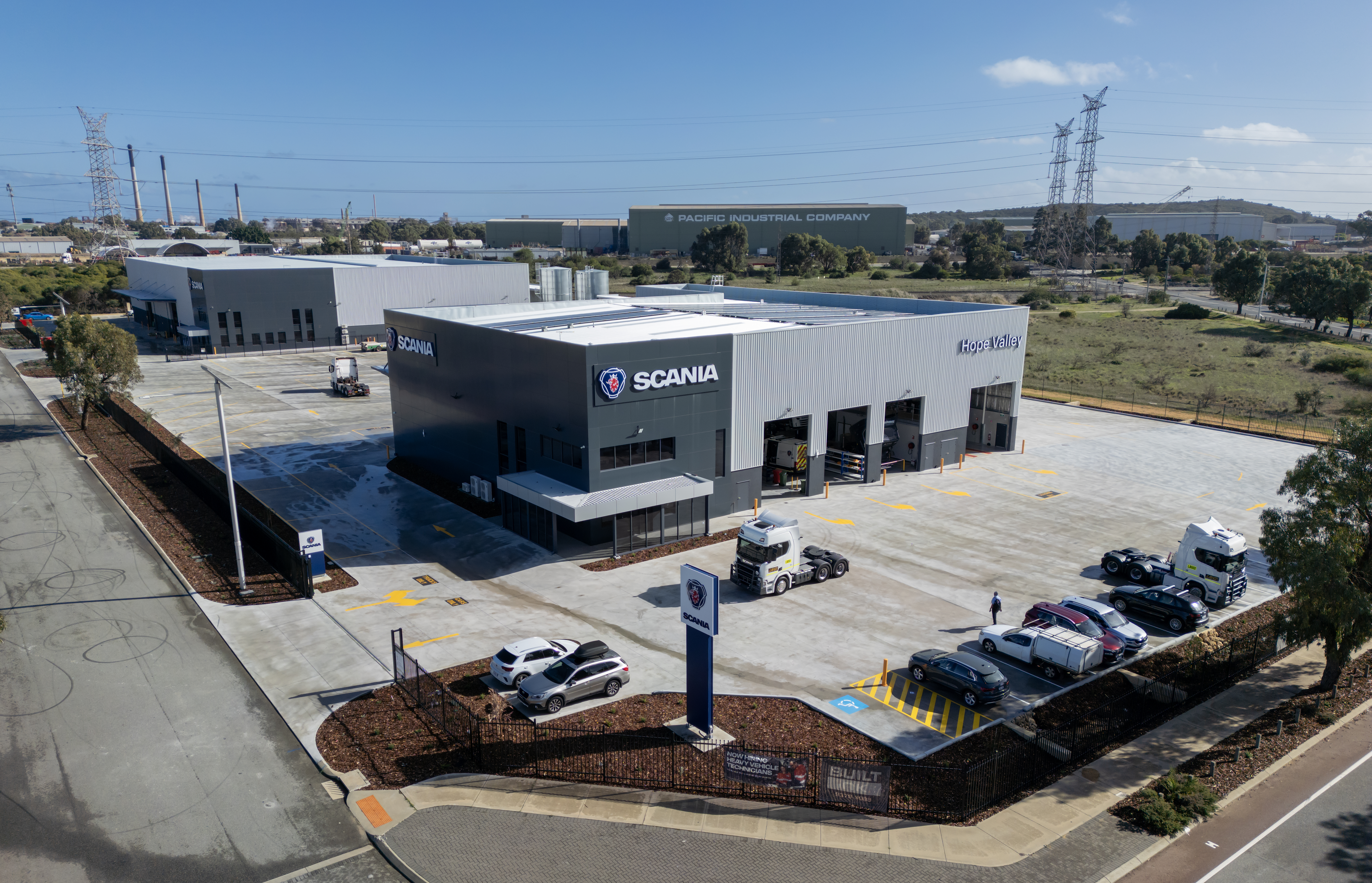DJI 0078 Scania - Showroom and Warehouse - Hope Valley 19